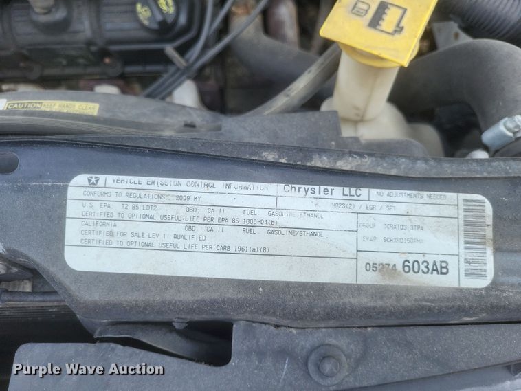 image for item EJ8048 2009 Dodge Grand Caravan SE handicap accessible van