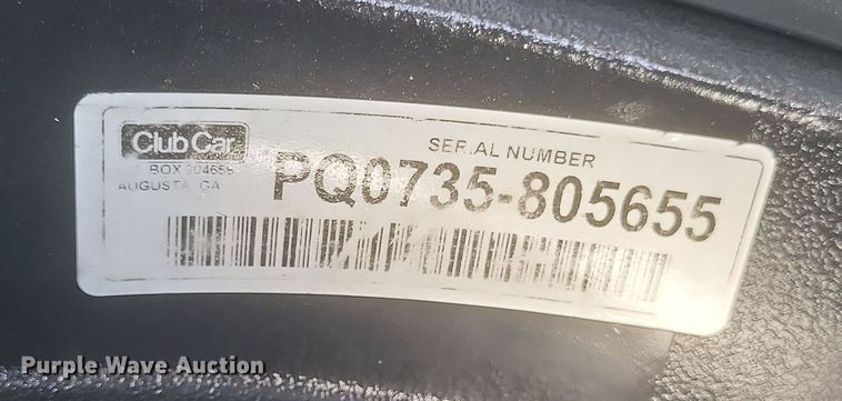 image for item EJ8056 2007 Club Car Precedent  golf cart