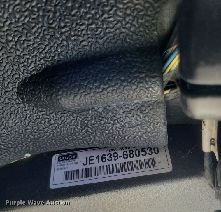 image for item EJ8057 2016 Club Car Precedent  golf cart