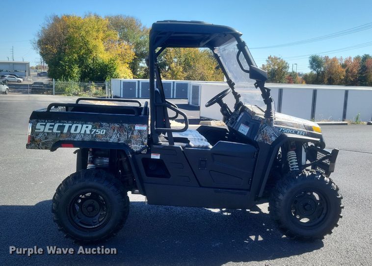 image for item EJ8059 2019 Hisun Sector 750 utility vehicle