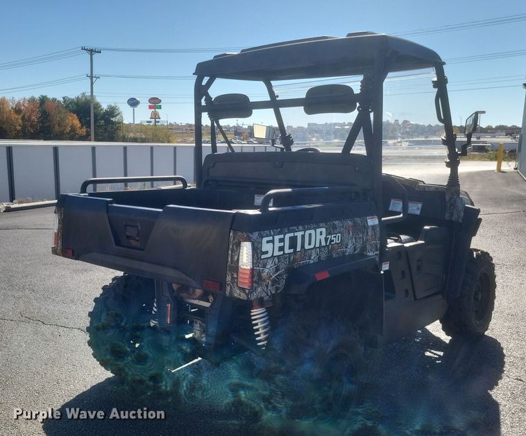 image for item EJ8059 2019 Hisun Sector 750 utility vehicle