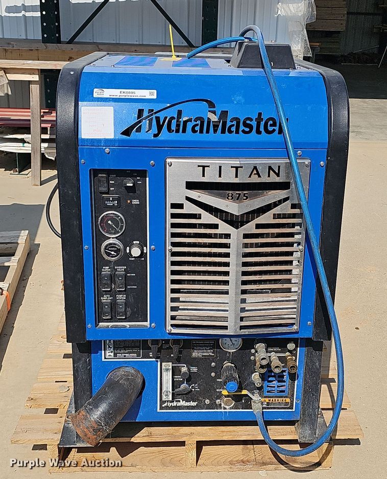image for item EK0895 Hydramaster Titan 875 carpet cleaner 