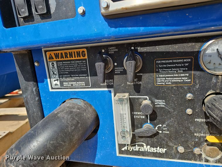 image for item EK0895 Hydramaster Titan 875 carpet cleaner 