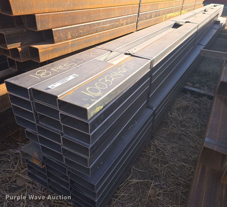 image for item EK2276 (2) bundles of rectangular tubing