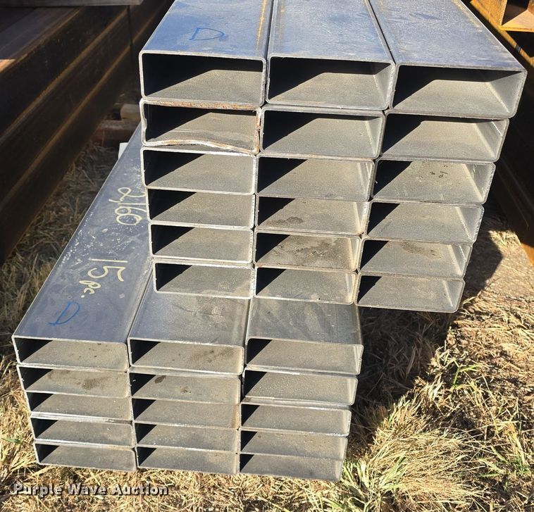 image for item EK2276 (2) bundles of rectangular tubing