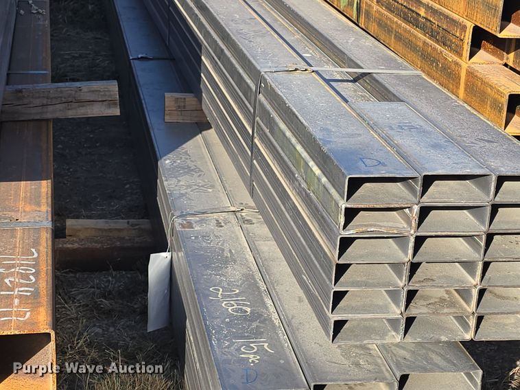 image for item EK2276 (2) bundles of rectangular tubing