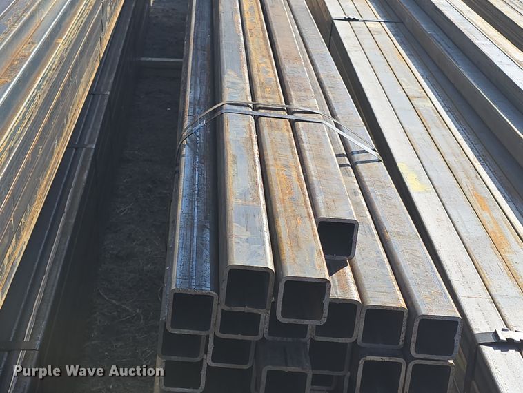 (2) bundles of rectangular tubing in Hoyt, KS | Item EK2285 sold ...