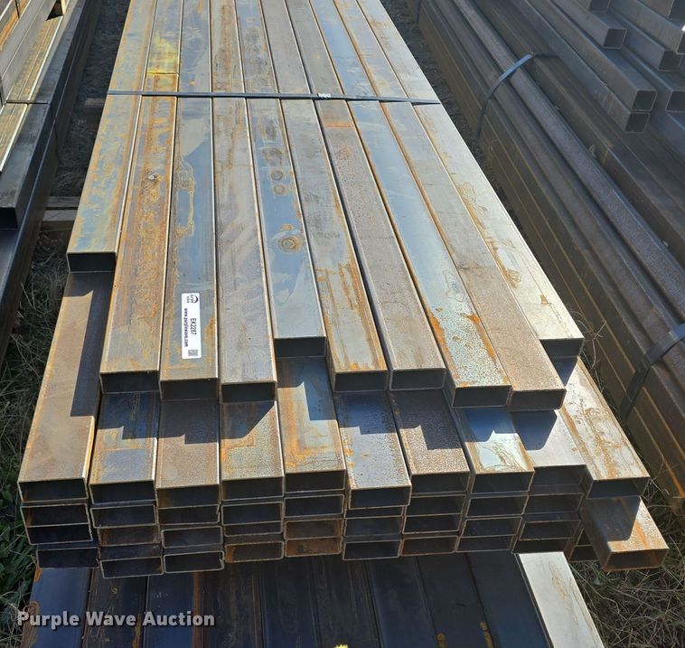 (2) bundles of rectangular tubing in Hoyt, KS | Item EK2287 sold ...