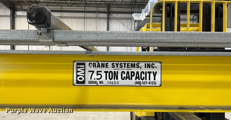 image for item EK2312 OMI 5-75 overhead crane