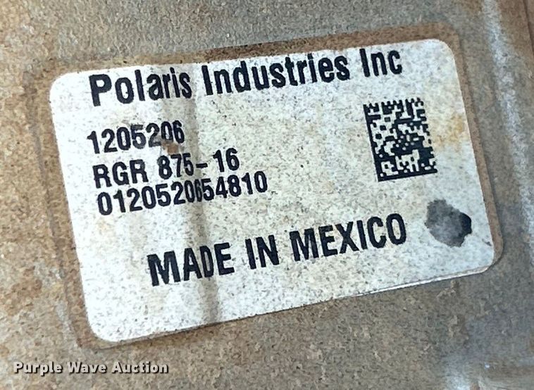 image for item EK3464 2016 Polaris  Ranger Crew 900 HD utility vehicle