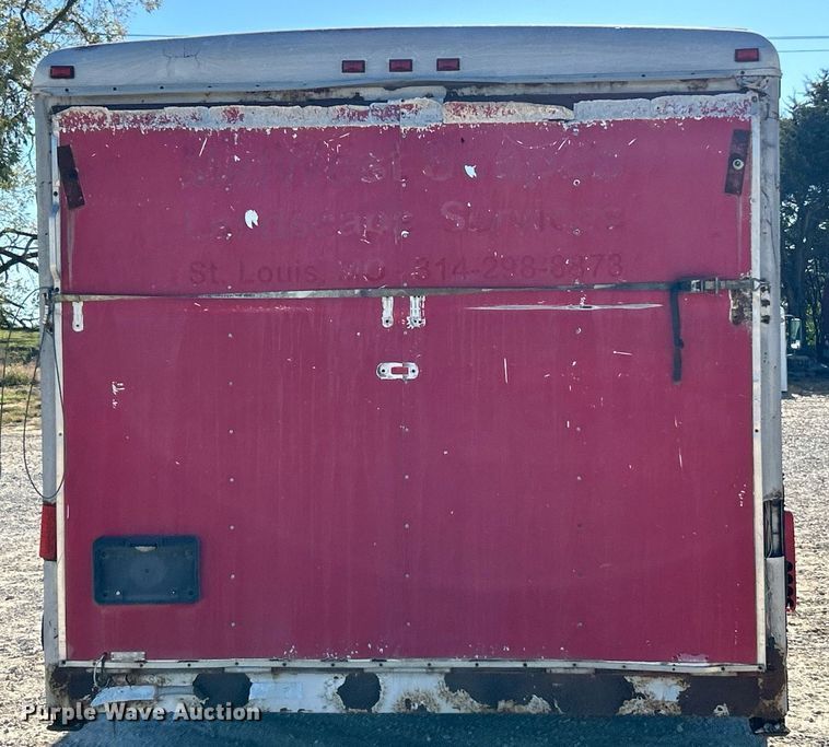 image for item EK3475 2002 Wells Cargo enclosed cargo trailer