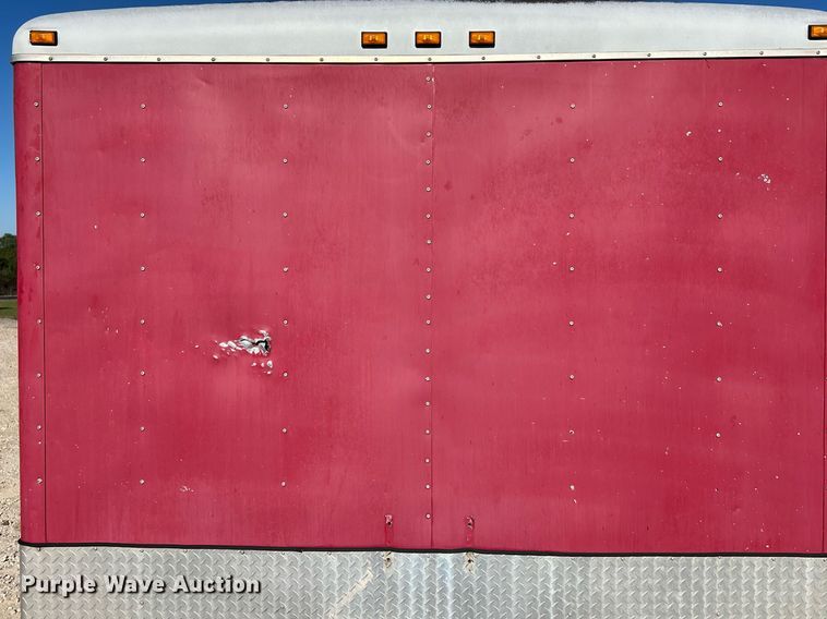 image for item EK3475 2002 Wells Cargo enclosed cargo trailer