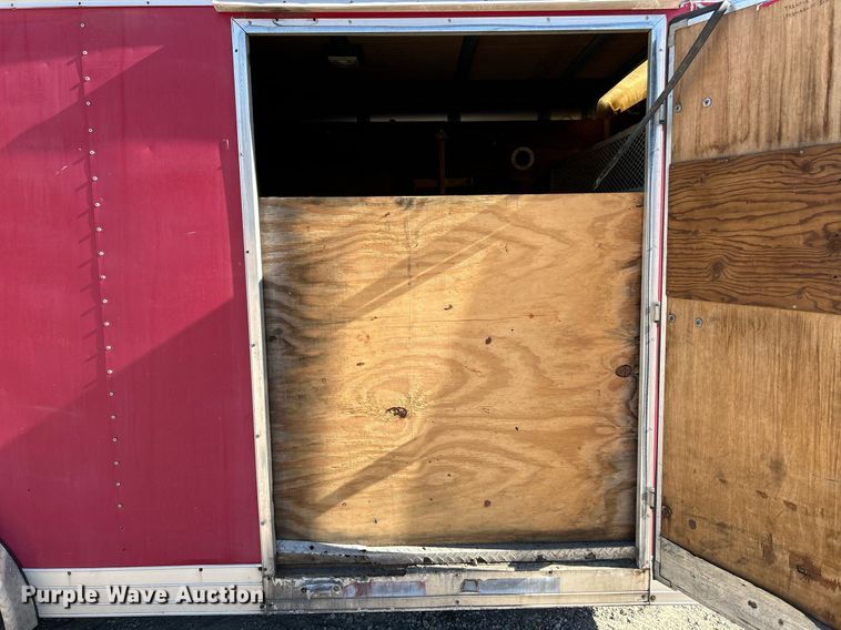 image for item EK3475 2002 Wells Cargo enclosed cargo trailer