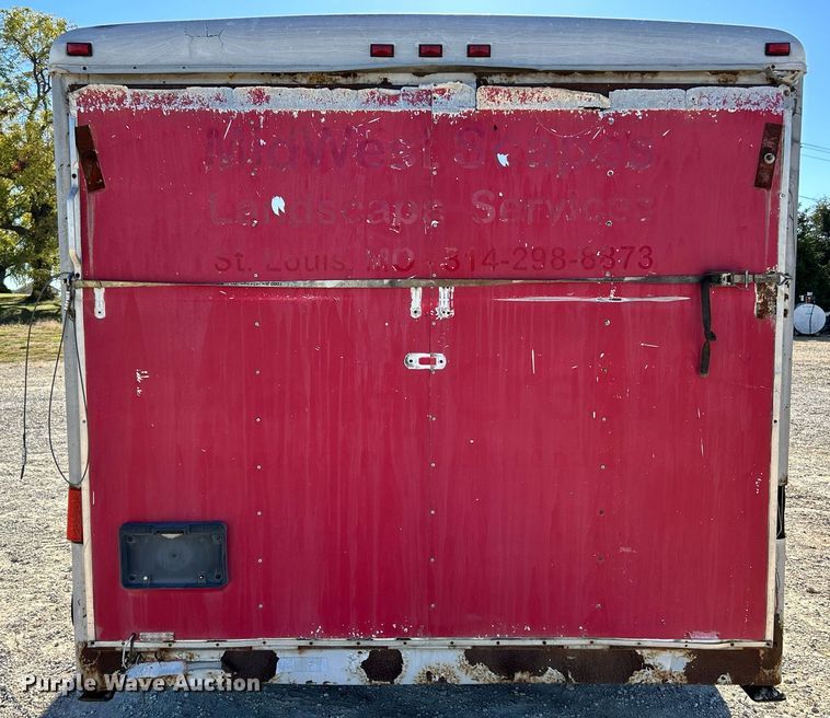 image for item EK3475 2002 Wells Cargo enclosed cargo trailer
