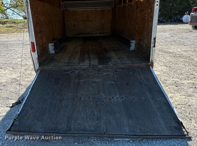 image for item EK3475 2002 Wells Cargo enclosed cargo trailer
