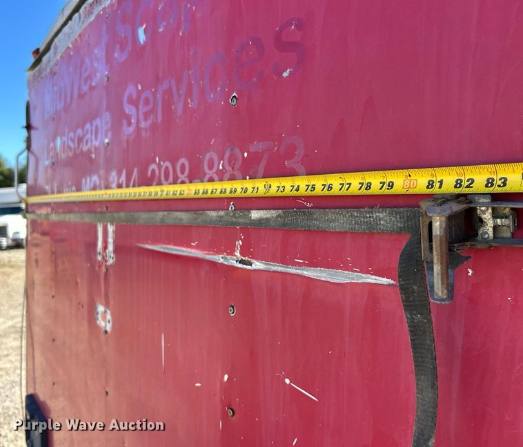 image for item EK3475 2002 Wells Cargo enclosed cargo trailer