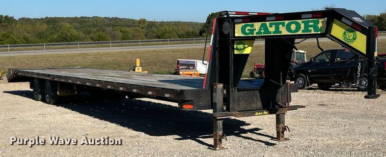 image for item EK3476 2021 Gatormade equipment trailer