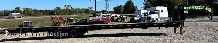 image for item EK3476 2021 Gatormade equipment trailer