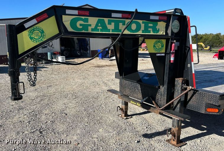 image for item EK3476 2021 Gatormade equipment trailer