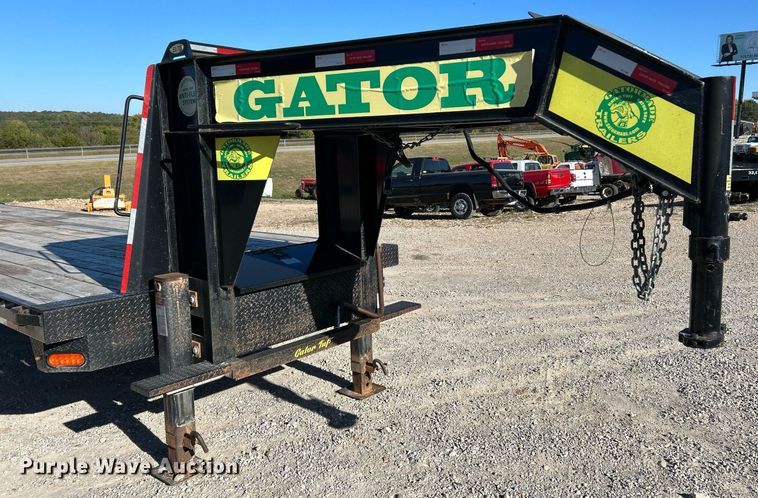 image for item EK3476 2021 Gatormade equipment trailer