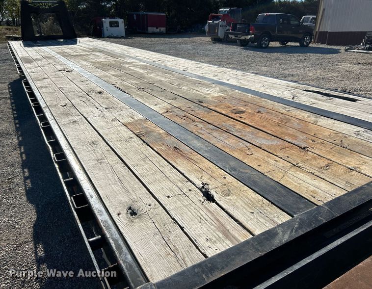 image for item EK3476 2021 Gatormade equipment trailer