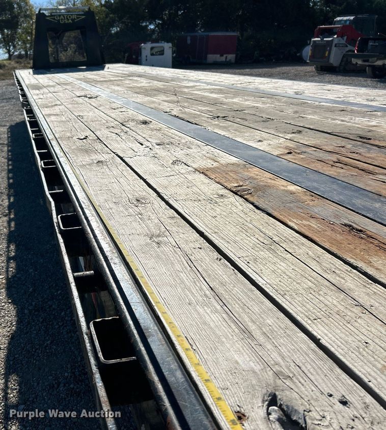 image for item EK3476 2021 Gatormade equipment trailer