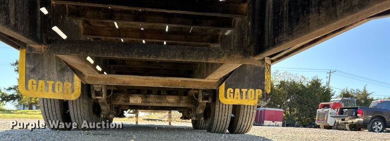 image for item EK3476 2021 Gatormade equipment trailer