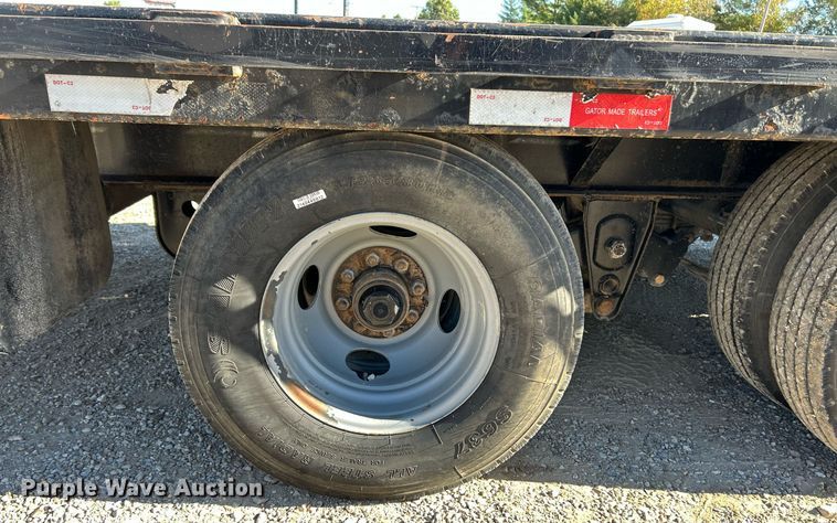 image for item EK3476 2021 Gatormade equipment trailer