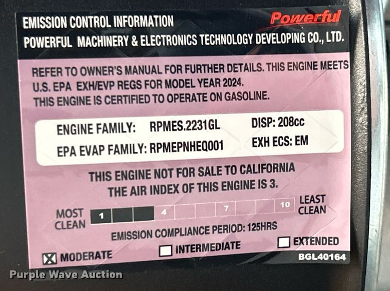 image for item EK3507 AGT Industrial HPW3000-1 pressure washer