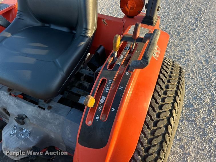 image for item EK3509 Kubota  B2710HSD MFWD tractor