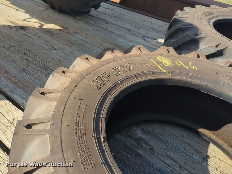 image for item EQ2332 (2) BKT MP567 12.5-20MPT tires