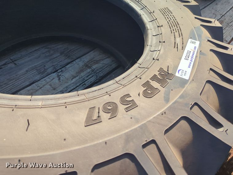 image for item EQ2332 (2) BKT MP567 12.5-20MPT tires