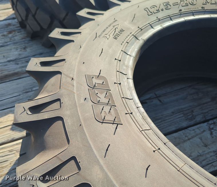 image for item EQ2332 (2) BKT MP567 12.5-20MPT tires