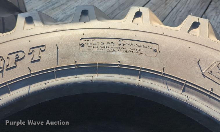 image for item EQ2332 (2) BKT MP567 12.5-20MPT tires