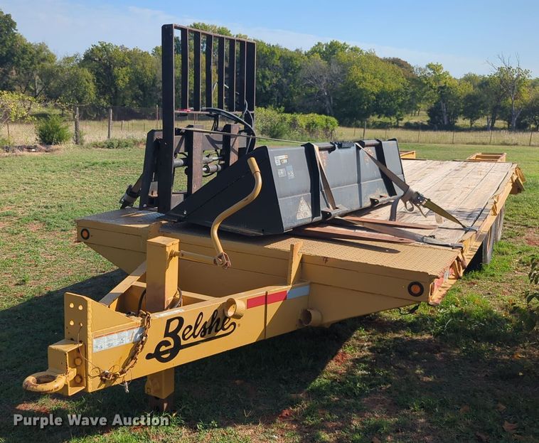 image for item EQ2333 2019 Belshe equipment trailer