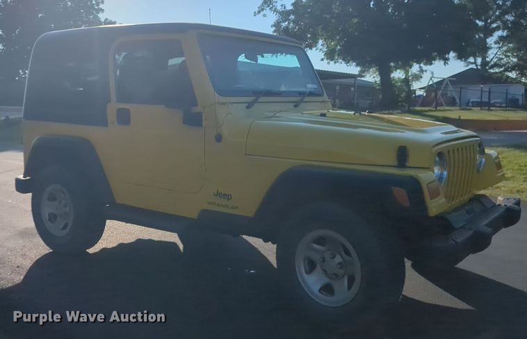 image for item EQ2346 2005 Jeep Wrangler SUV