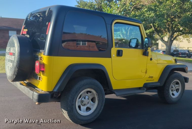 image for item EQ2346 2005 Jeep Wrangler SUV