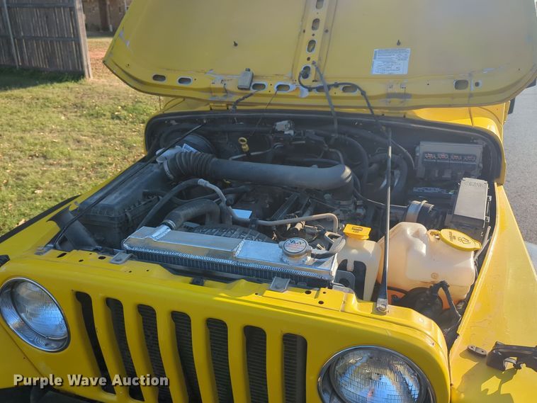 image for item EQ2346 2005 Jeep Wrangler SUV