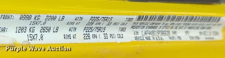 image for item EQ2346 2005 Jeep Wrangler SUV