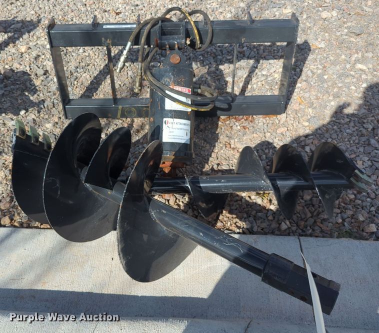 image for item EQ2430 JCT skid steer auger