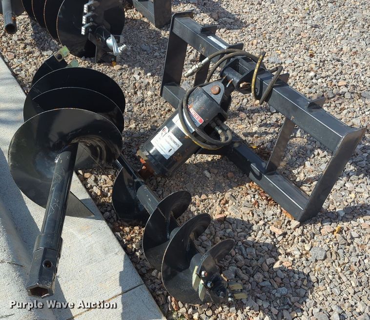 image for item EQ2430 JCT skid steer auger