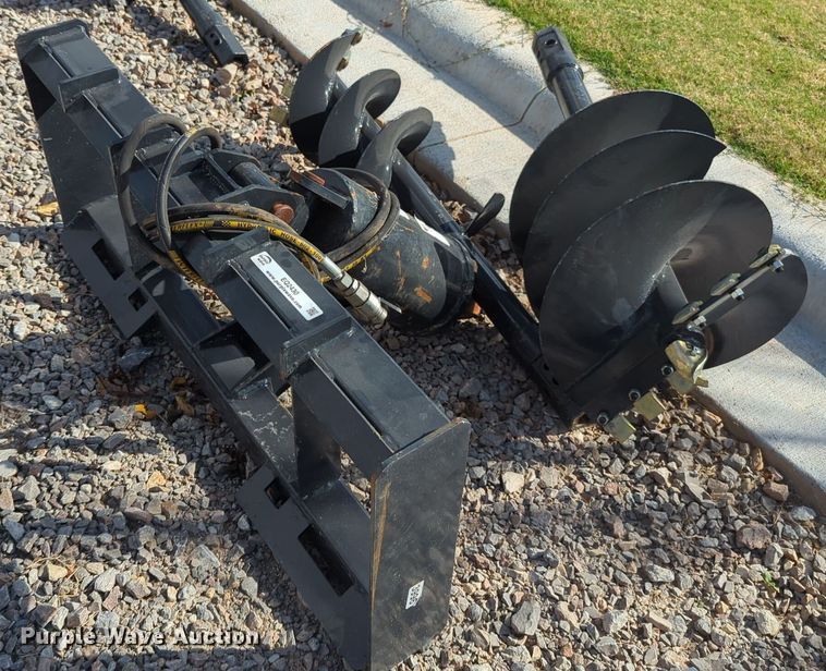 image for item EQ2430 JCT skid steer auger