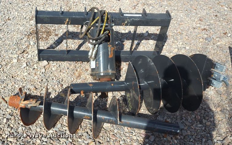 image for item EQ2431 JCT skid steer auger