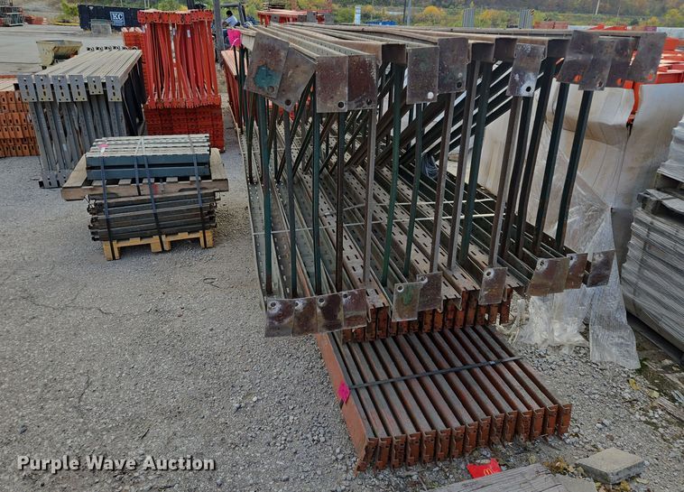 RidgURak pallet racking in Kansas City, MO Item EQ3540 for sale