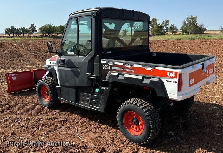 image for item IE9112 2016 Bobcat 3650 utility vehicle