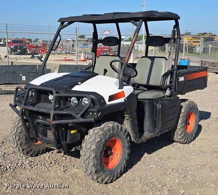 image for item IO9994 2013 Bobcat 3400 utility vehicle