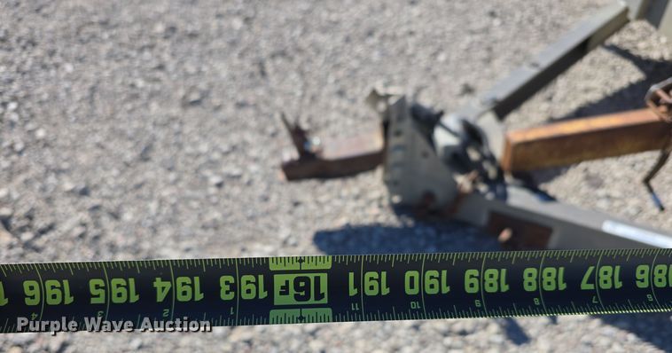 image for item JO9245 2002 H&S UTT712A utility trailer