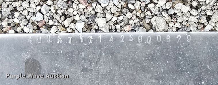 image for item JO9245 2002 H&S UTT712A utility trailer