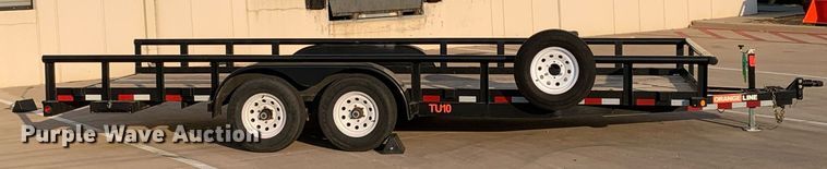 image for item JT9681 2020 Contract Manufacturing Orange Line TU10 utility trailer