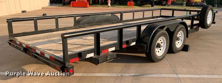 image for item JT9681 2020 Contract Manufacturing Orange Line TU10 utility trailer